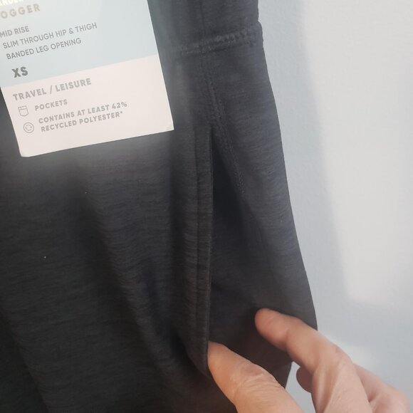 NWT ~ FLX Men's Dynamic Stretch Slim Jogger-Travel / Leisure - Black- XS /A71 - Picture 4 of 6